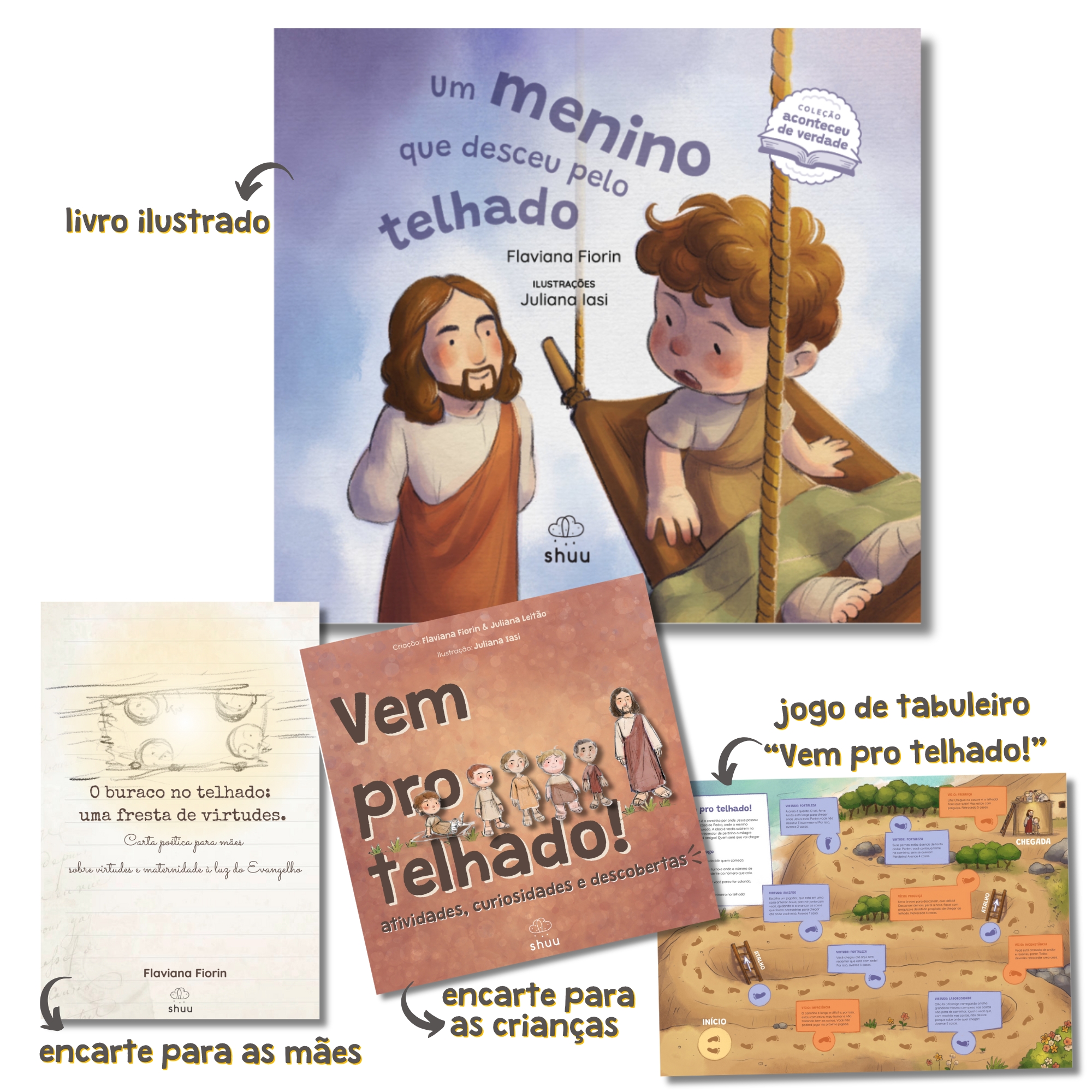 Kit Vem pro telhado!