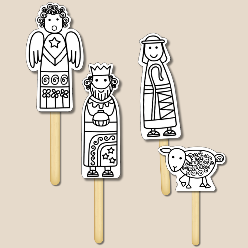 Marionetes para apresentação de teatro!